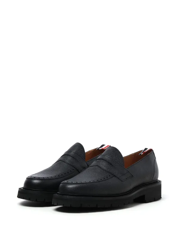 トムブラウン パテントローファー 37 黒 THOM BROWNE 未使用品 トムブラウン パテントローファー 37 黒 THOM BROWNE 未使用品