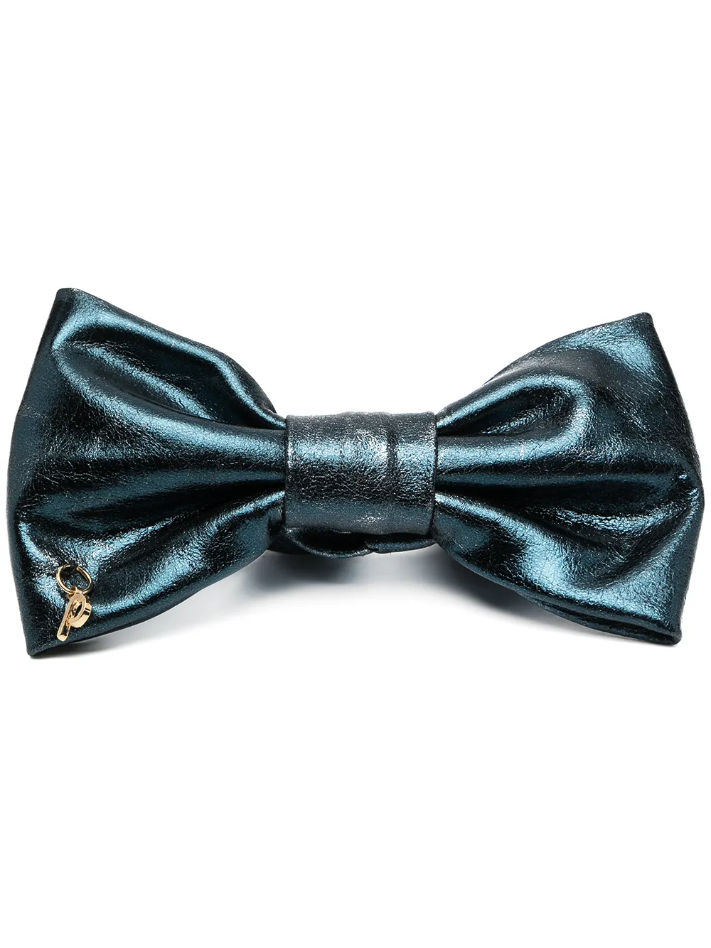 

Parlor metallic sheen bow hair accessory - Blue