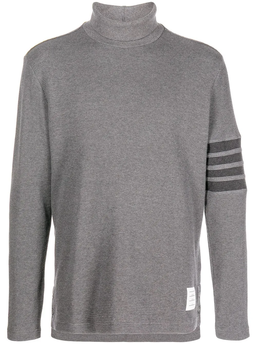 

Thom Browne 4-Bar roll-neck jumper - Grey