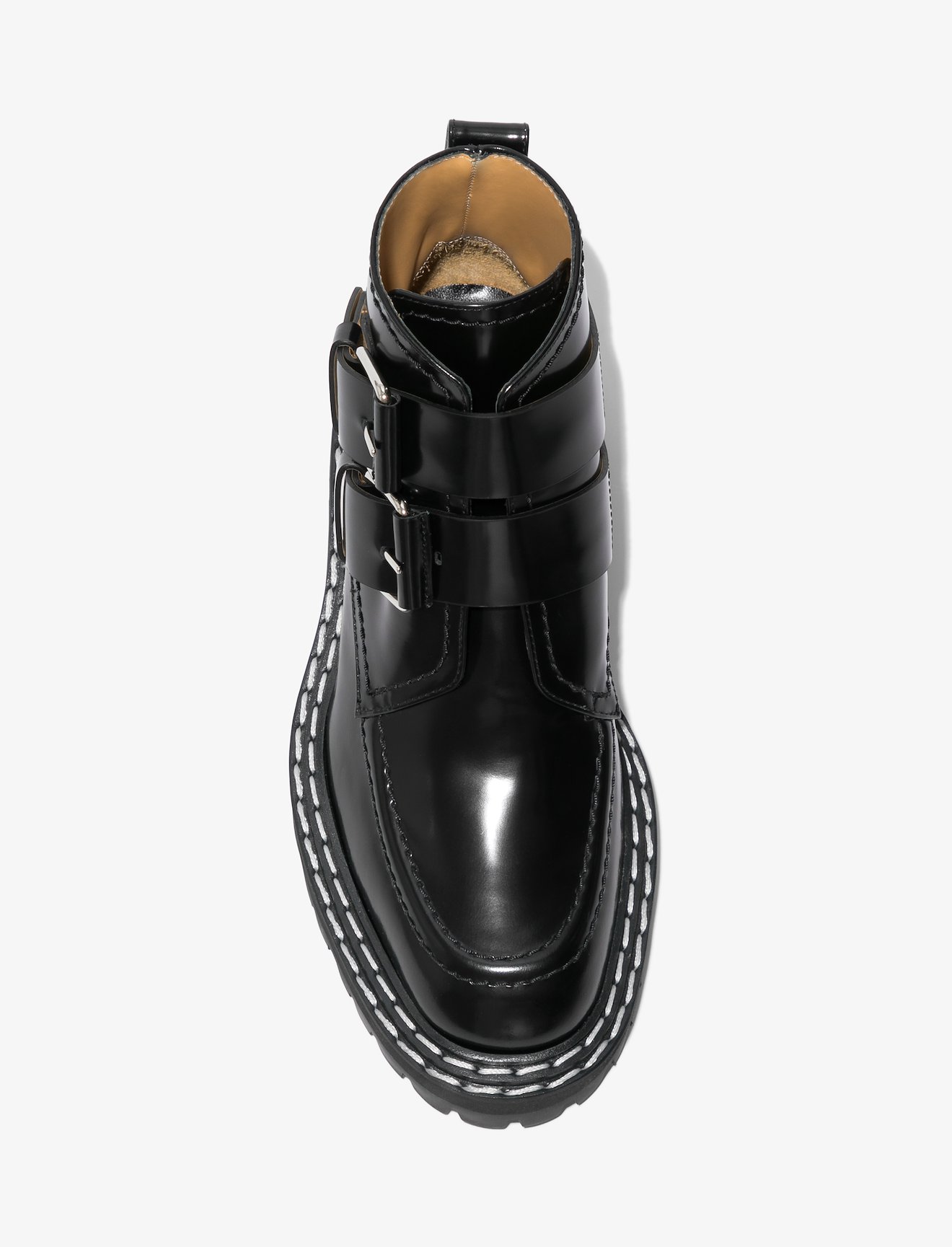 Lug Sole Buckle Boots #3
