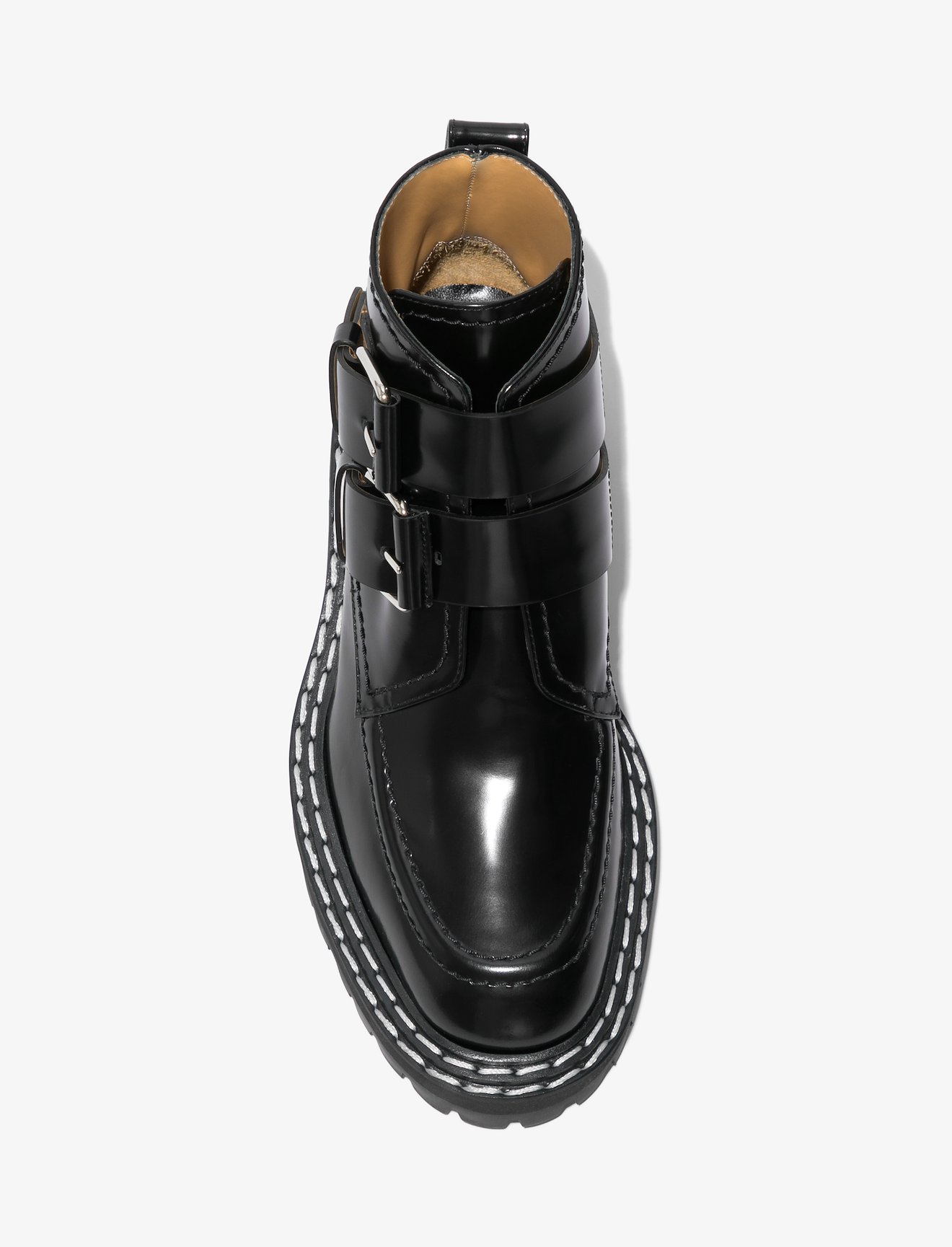 Lug Sole Buckle Boots #3