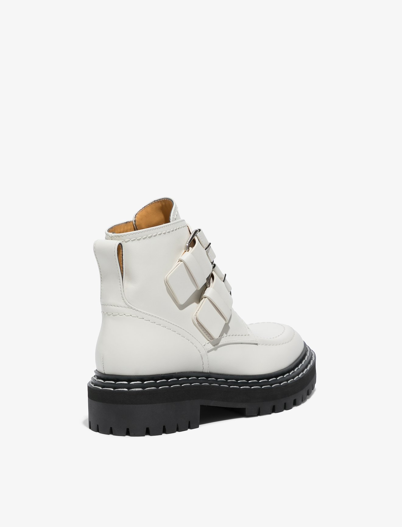 Lug Sole Buckle Boots #2
