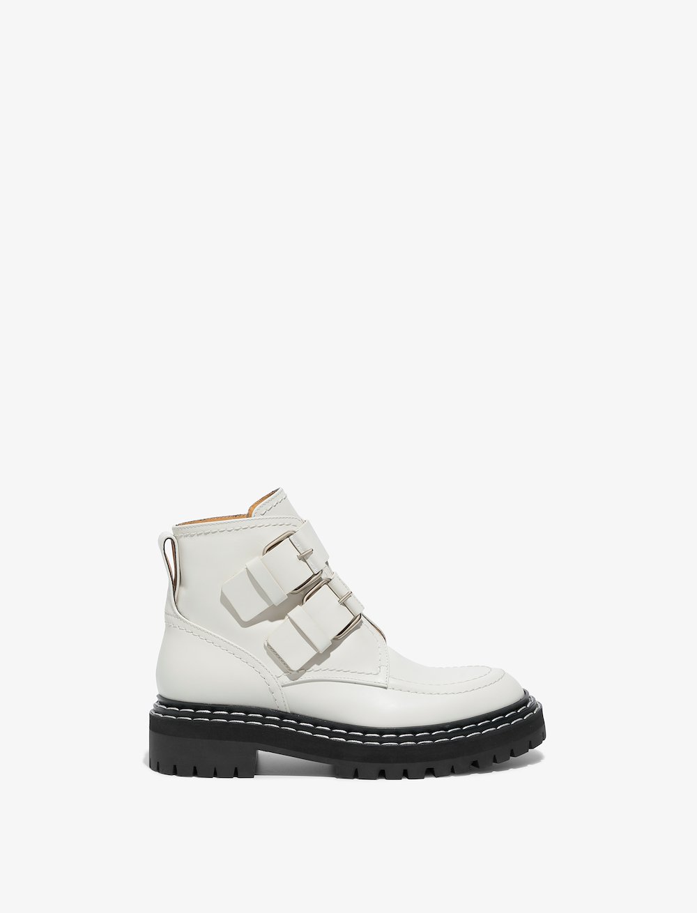 Lug Sole Buckle Boots