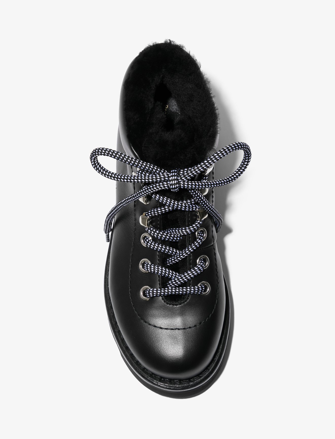 Shearling Hiking Boots #4