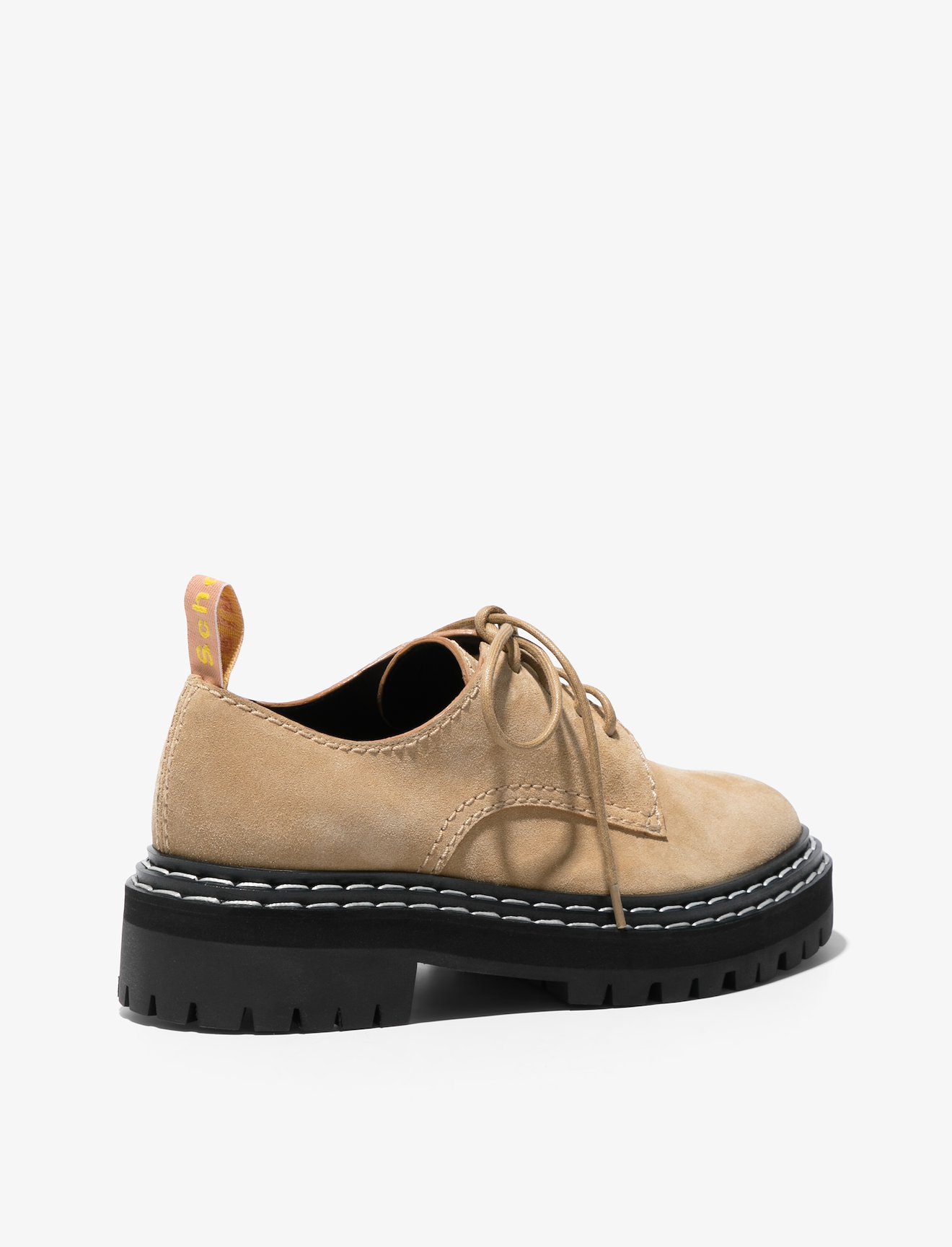 Suede Lug Sole Oxfords #2