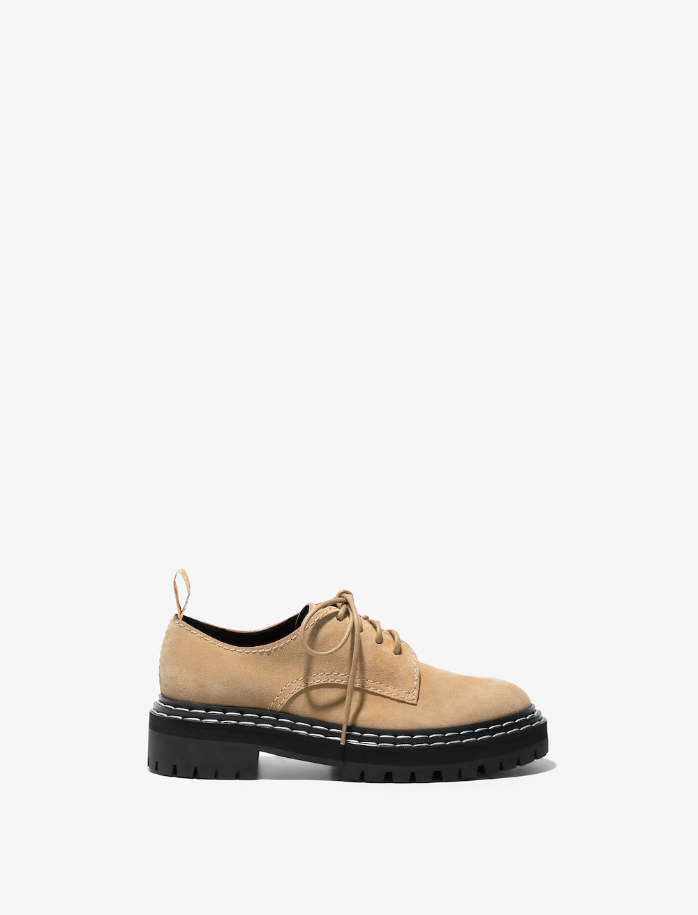 Suede Lug Sole Oxfords