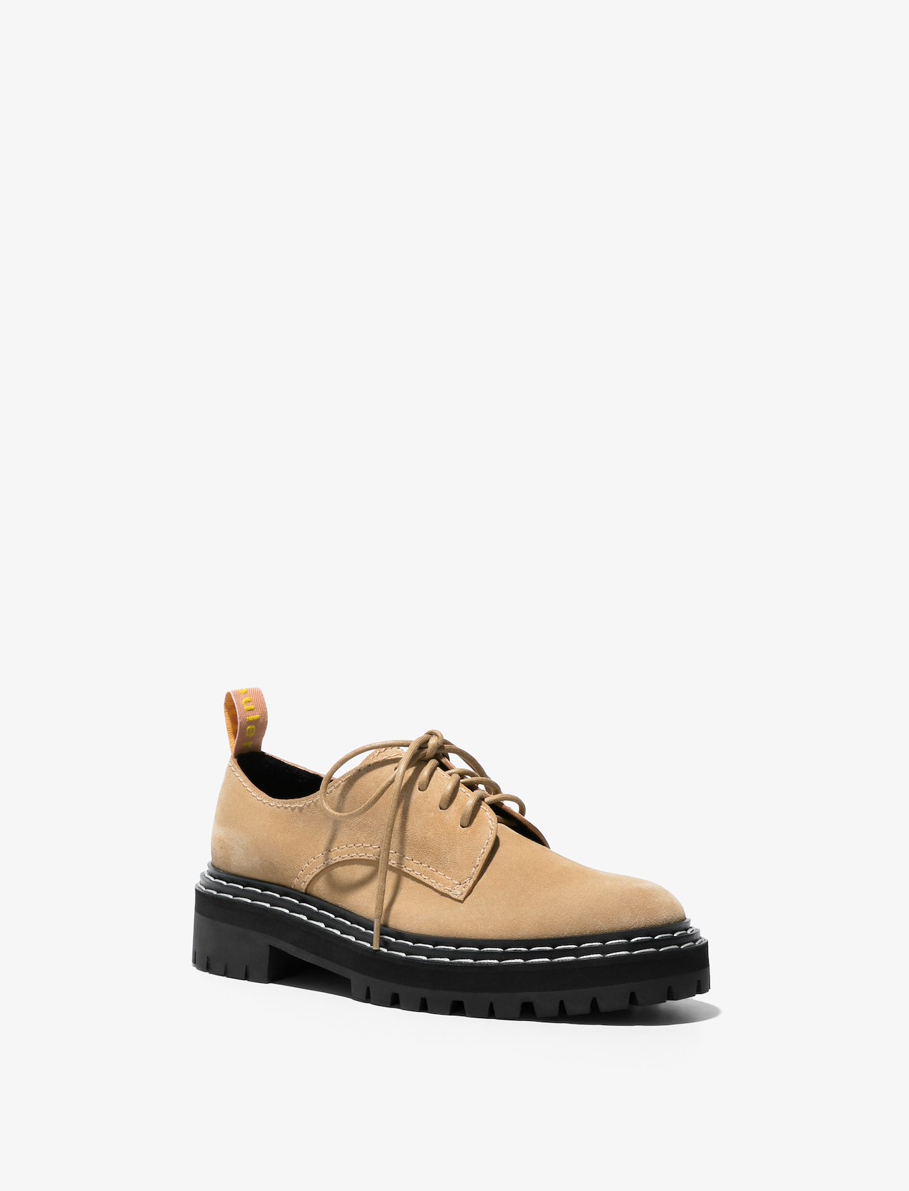 Suede Lug Sole Oxfords #1