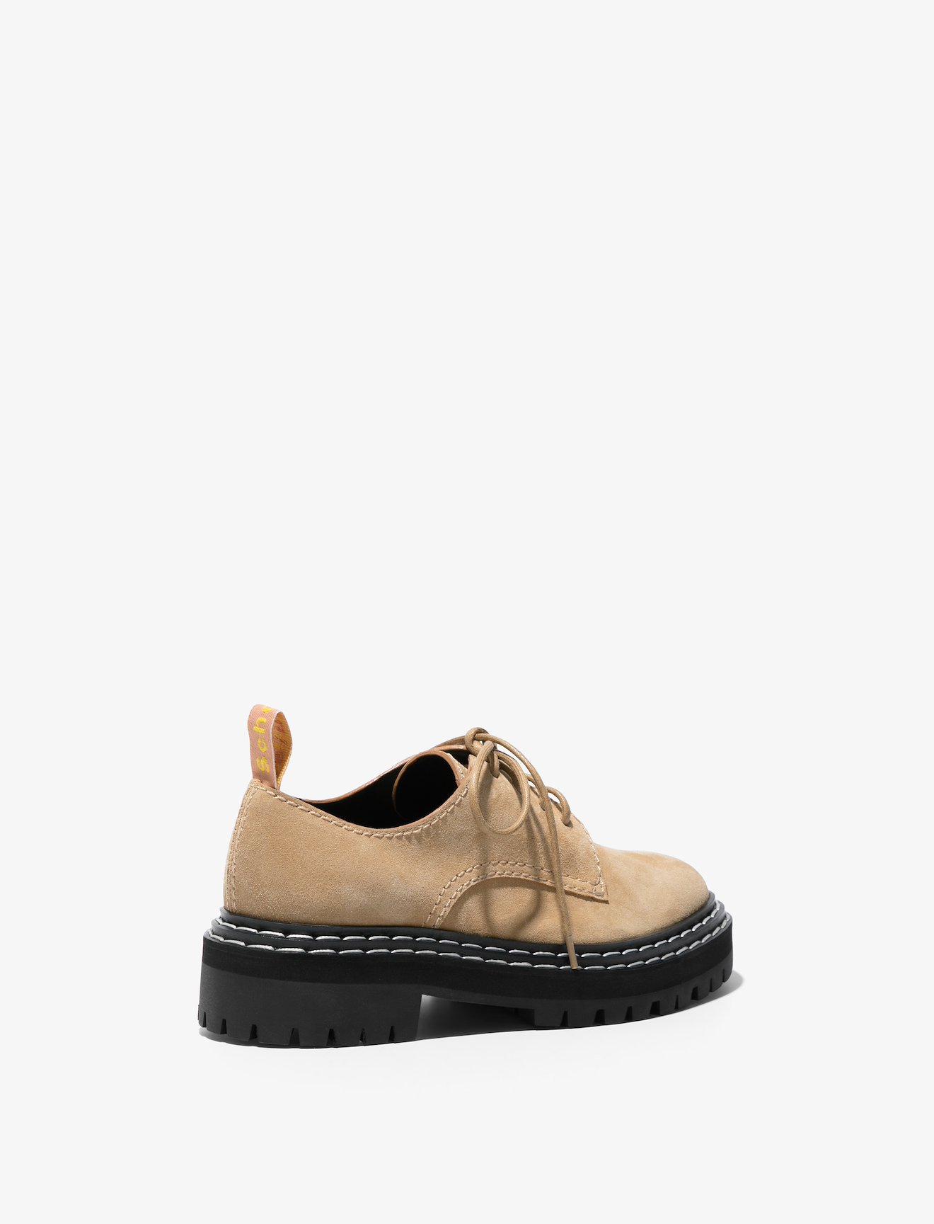 Suede Lug Sole Oxfords in brown | Proenza Schouler