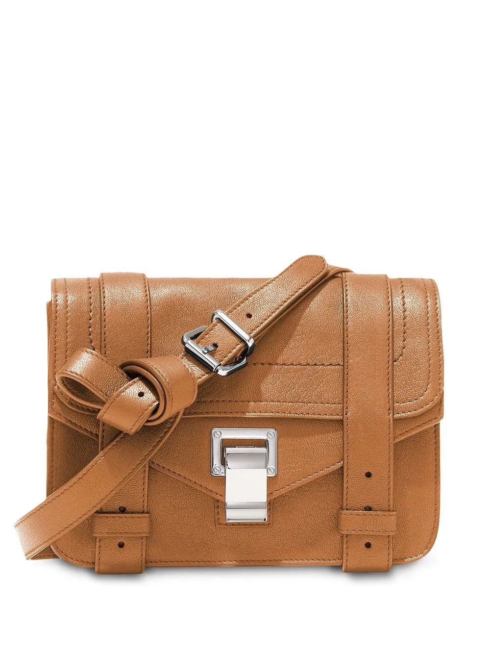 

Proenza Schouler bolsa satchel plegable - Marrón