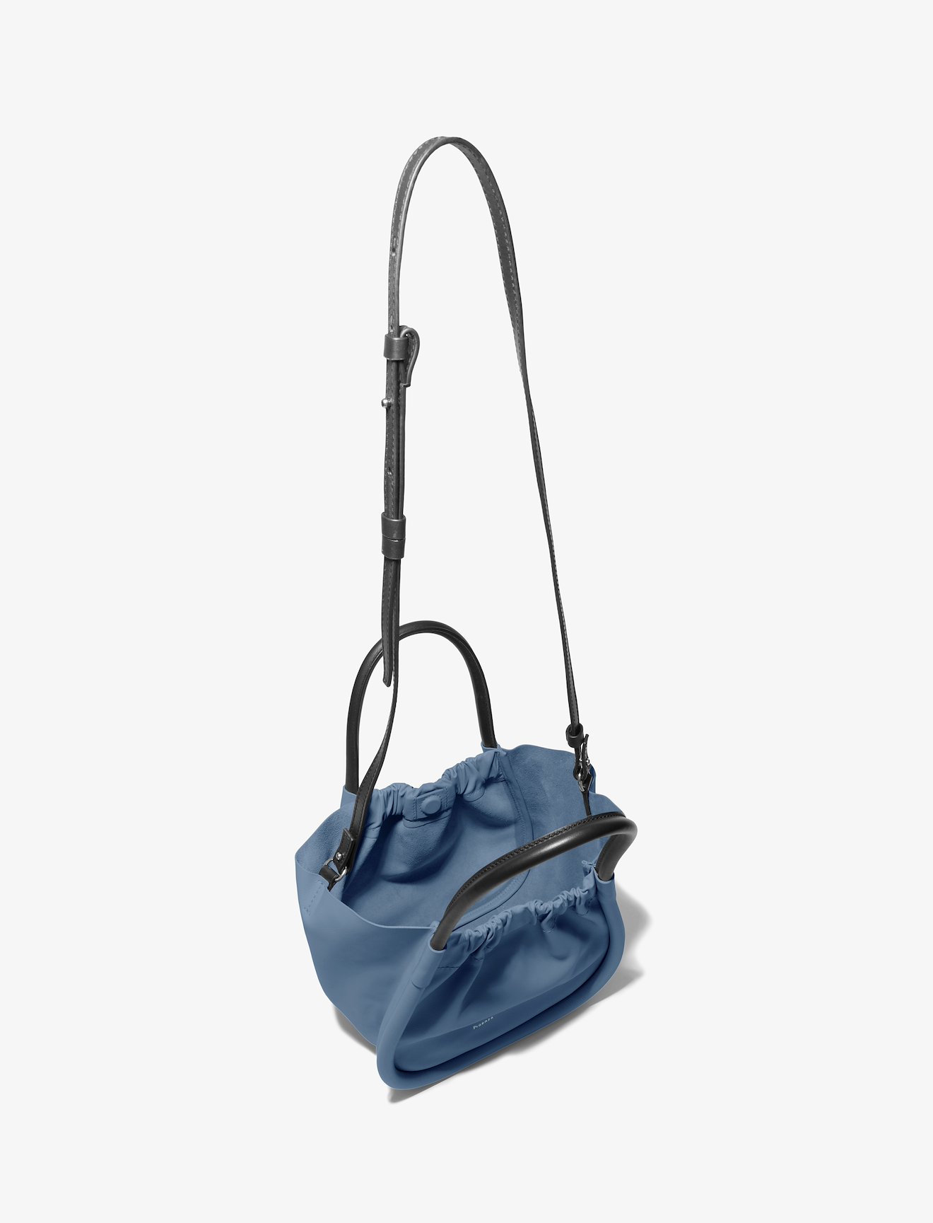 Small Ruched Crossbody Tote #4