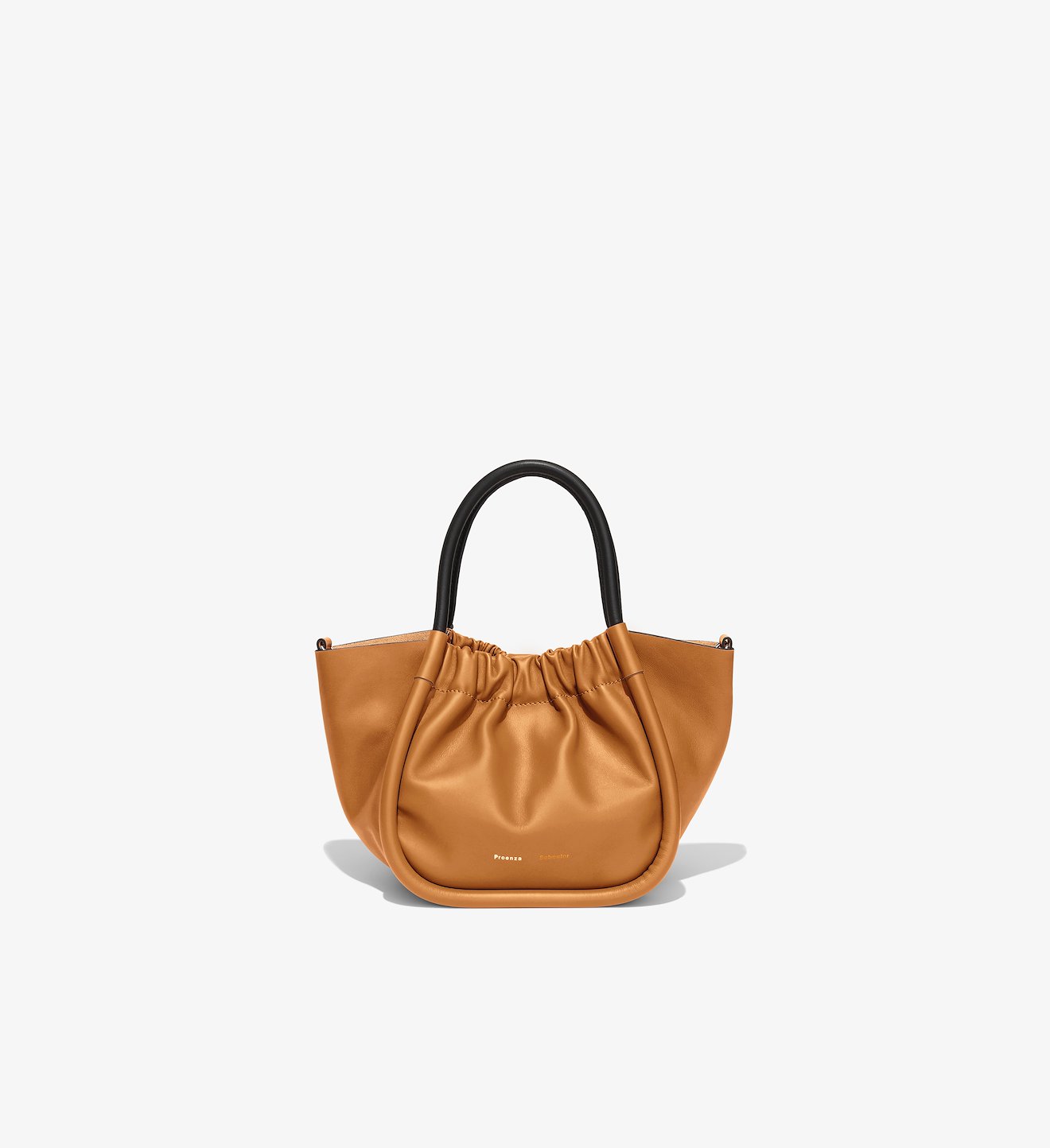 Small Ruched Crossbody Tote