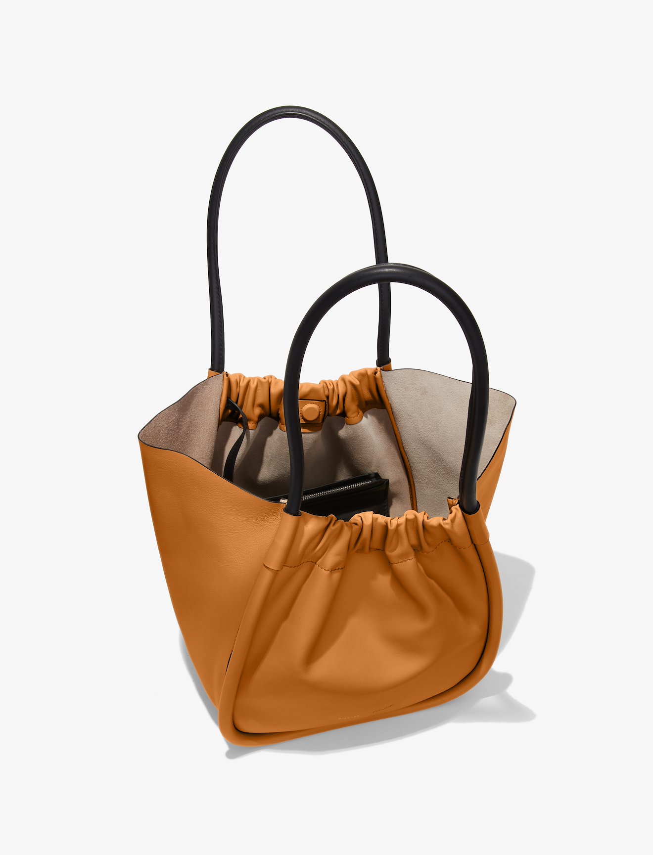 Large Ruched Tote #4