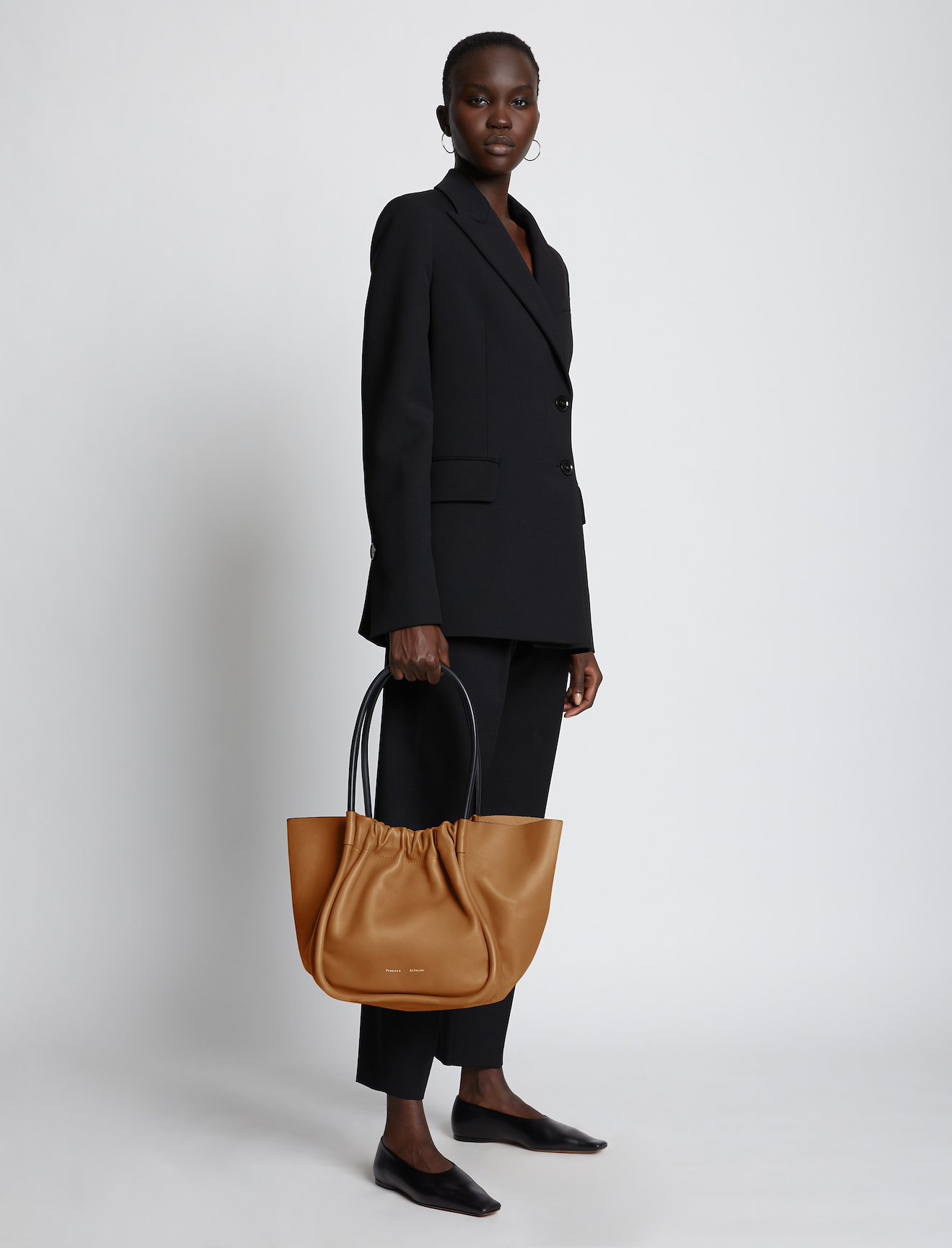 Large Ruched Tote #2