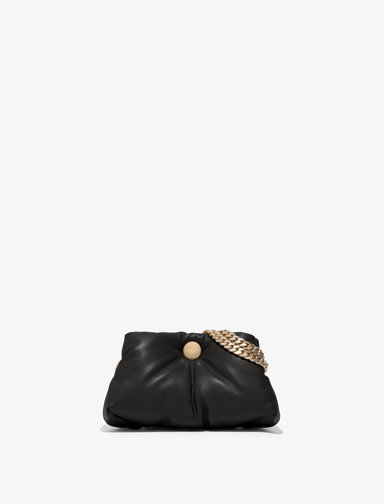 Small Puffy Chain Tobo Bag in black | Proenza Schouler