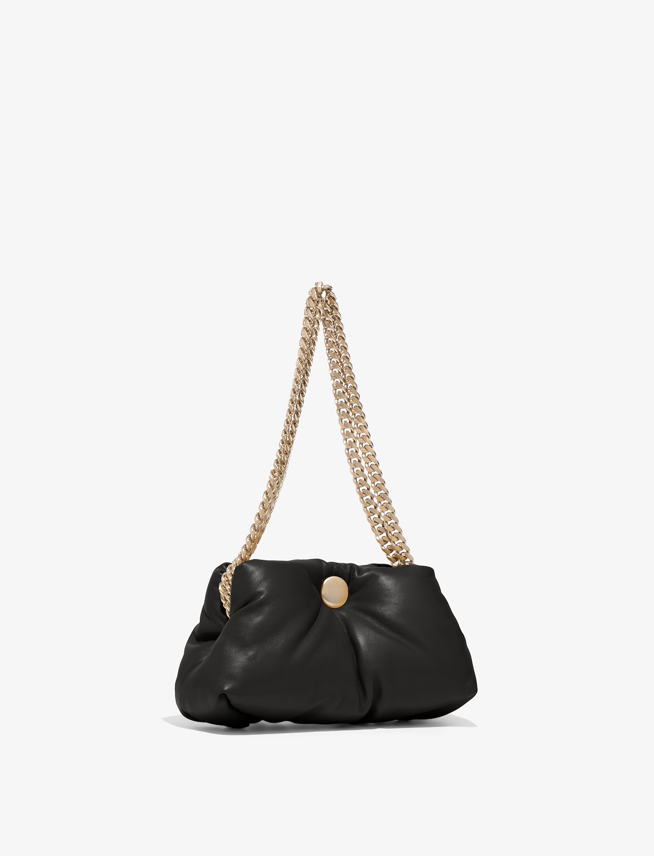 Small Puffy Chain Tobo Bag in black | Proenza Schouler