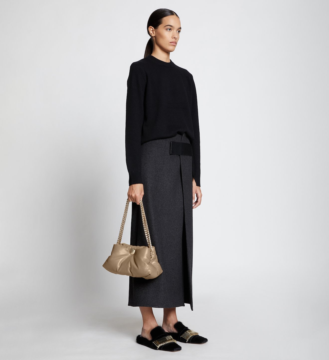 Small Puffy Chain Tobo Bag