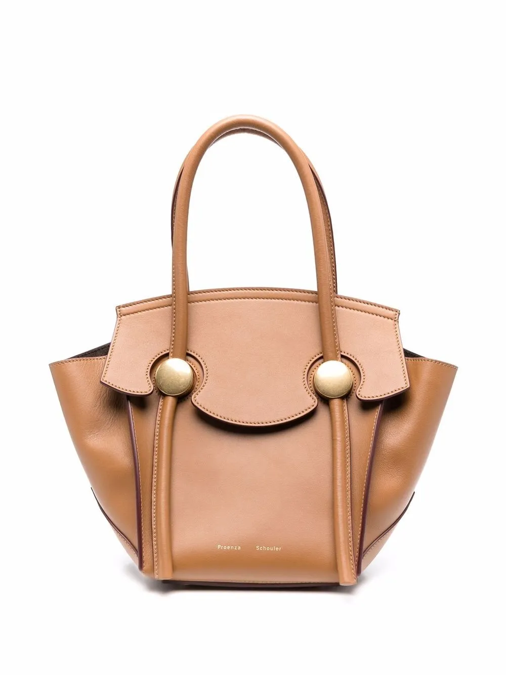 

Proenza Schouler small Pipe top-handle tote bag - Brown