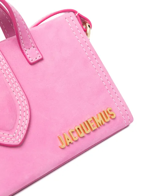 jacquemus le porte lunettes suede bolsa