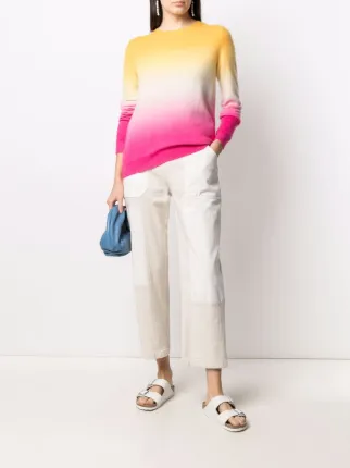 tie dye cashmere sweater展示图