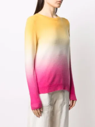 tie dye cashmere sweater展示图