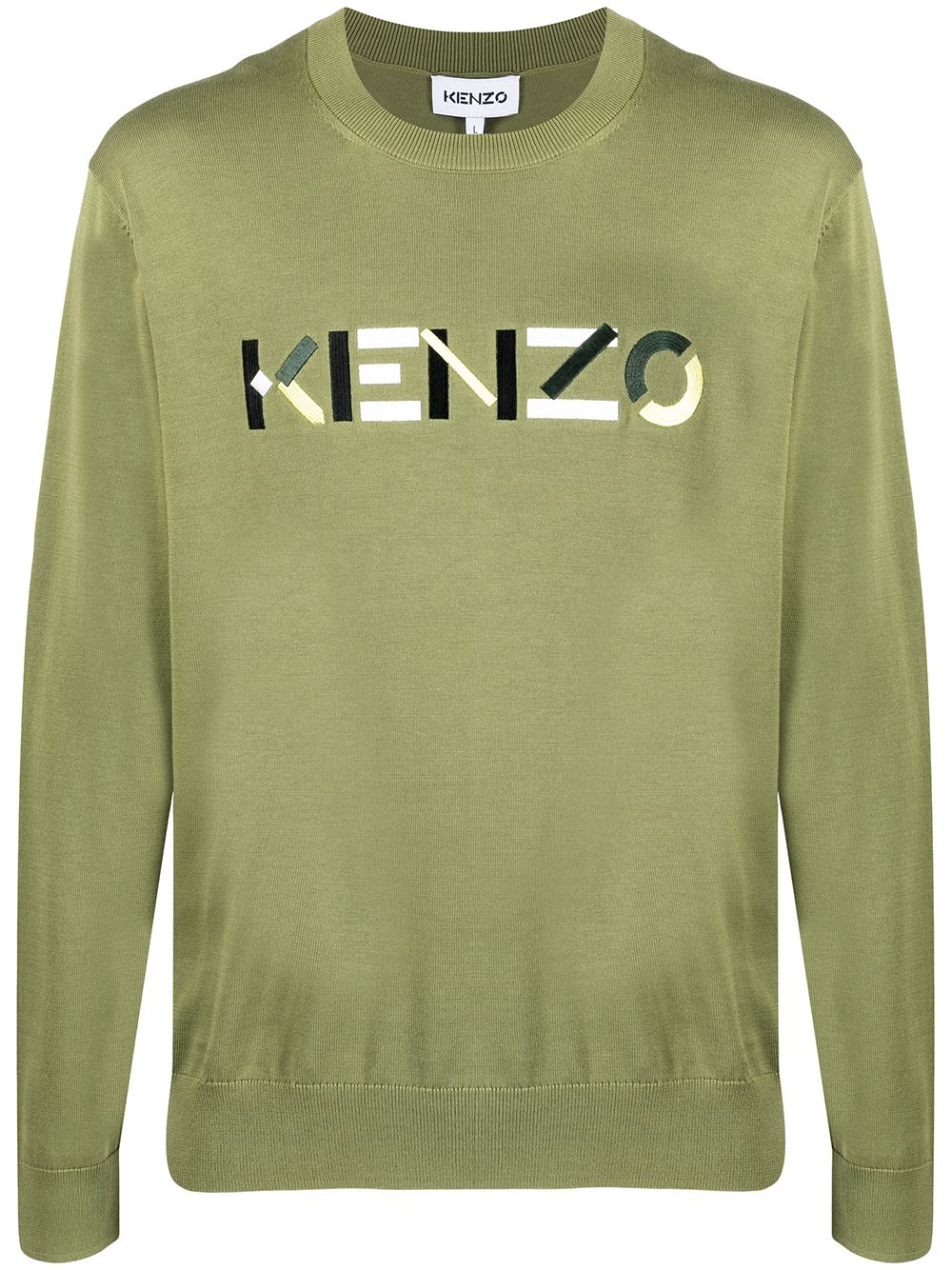 фото Kenzo джемпер с вышитым логотипом