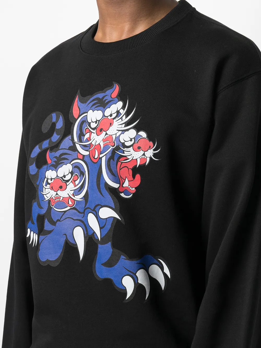 фото Kenzo толстовка three tigers из коллаборации с kansai yamamoto