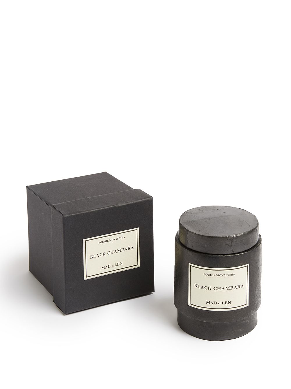 Shop Mad Et Len Monarchia Black Champaka Soya Wax Candle