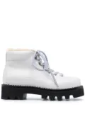 Proenza Schouler shearling hiking boots - White