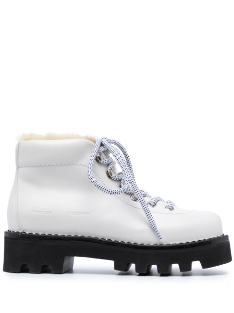 Proenza Schouler shearling hiking boots Women