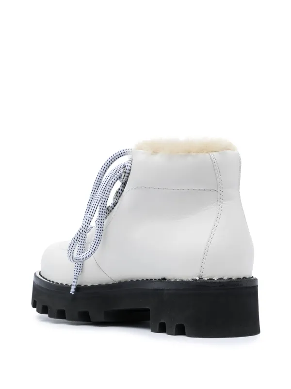 Proenza Schouler Shearling Hiking Boots Farfetch