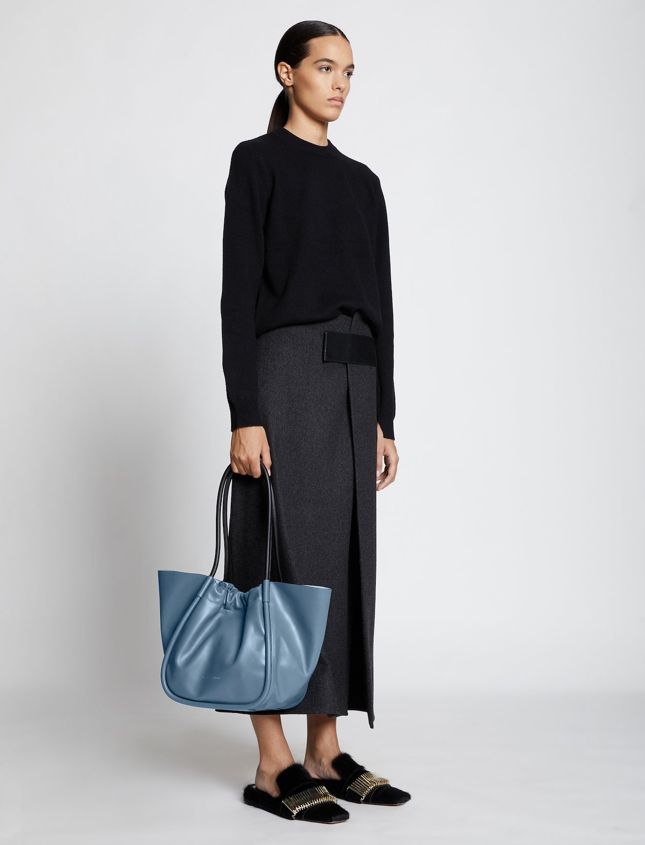 Large Ruched Tote #2