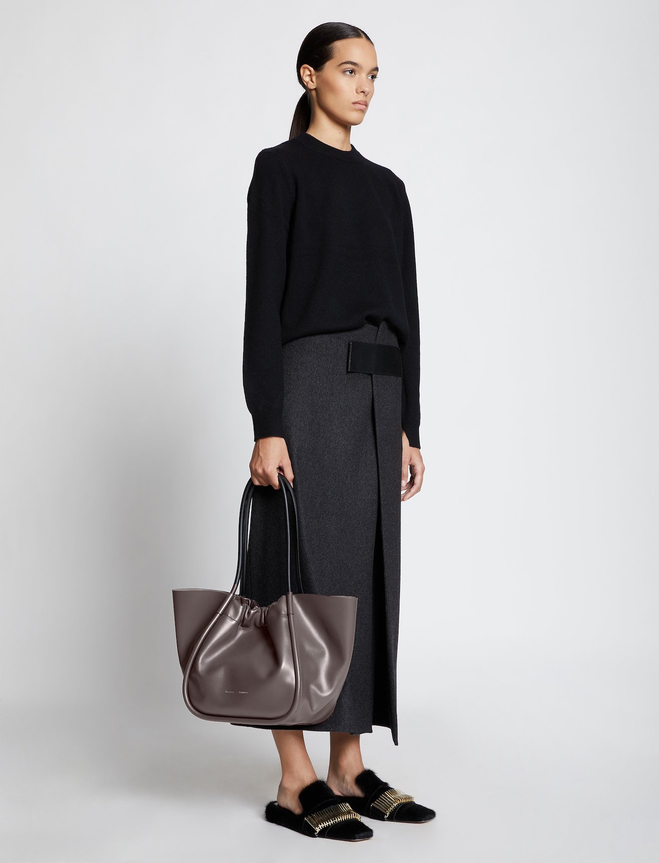 Large Ruched Tote #2