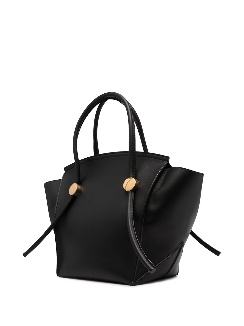 Shop Proenza Schouler Pipe Tote Bag In Black