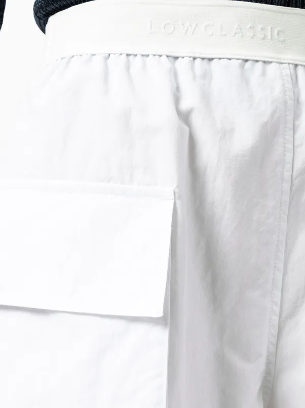 high-waisted flared shorts for women 