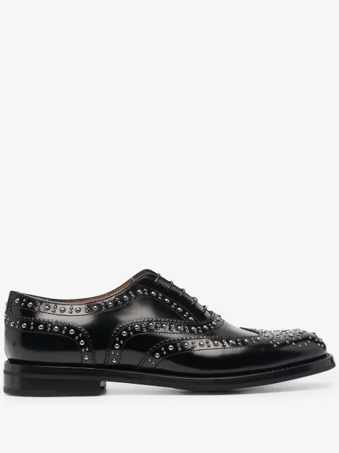 Church's Burwood Met stud-embellished brogue Oxford shoes