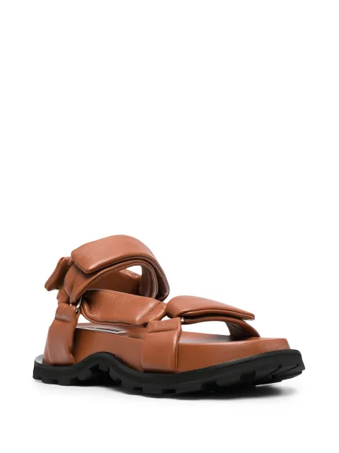 jil sander chunky sandals