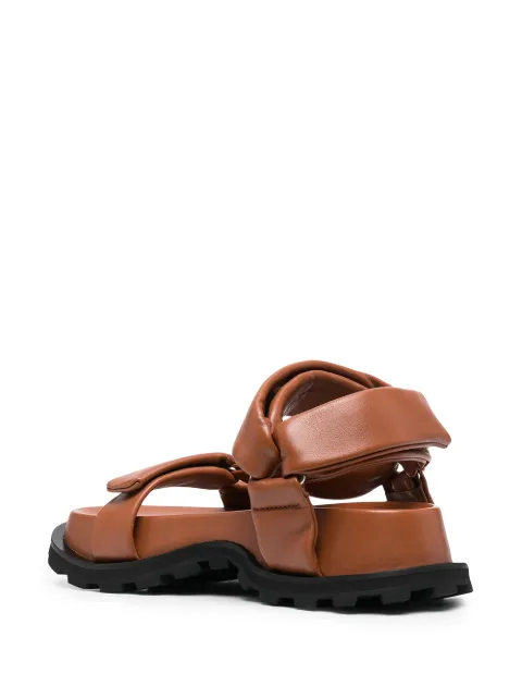 jil sander chunky sandals