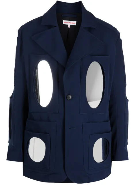 Walter Van Beirendonck Brutal Mirror tailored jacket