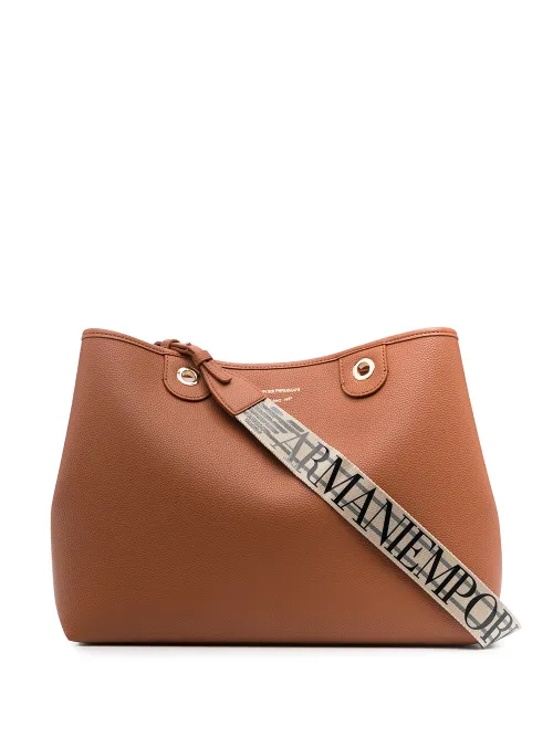 Sac cabas à logo imprimé - Emporio Armani - Modalova