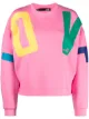 Image 1 of Love Moschino drop-shoulder sweatshirt