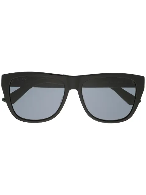 Gucci Eyewear Web-stripe D-frame sunglasses