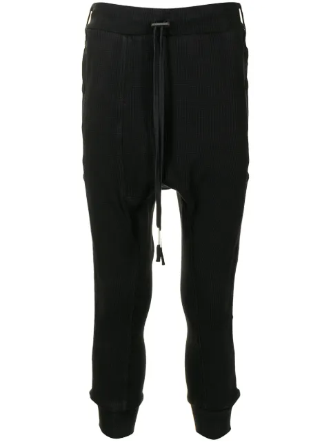 Boris Bidjan Saberi drop-crotch track pants