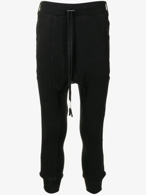 Boris Bidjan Saberi drop-crotch track pants