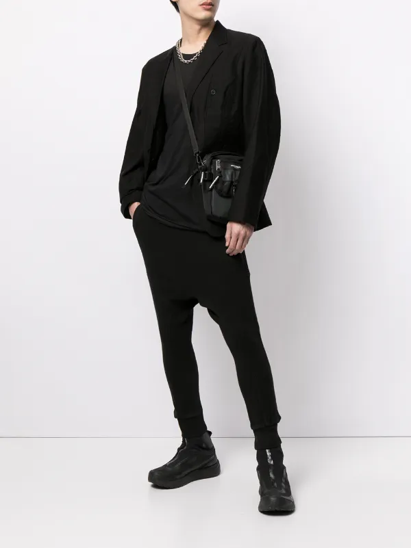 Boris Bidjan Saberi drop-crotch Track Pants | Black | FARFETCH