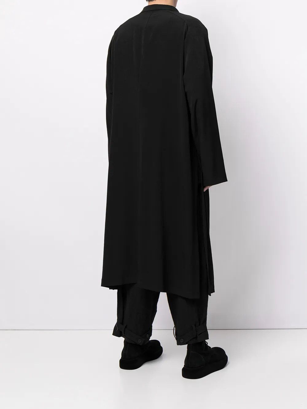 фото Yohji yamamoto двубортное пальто