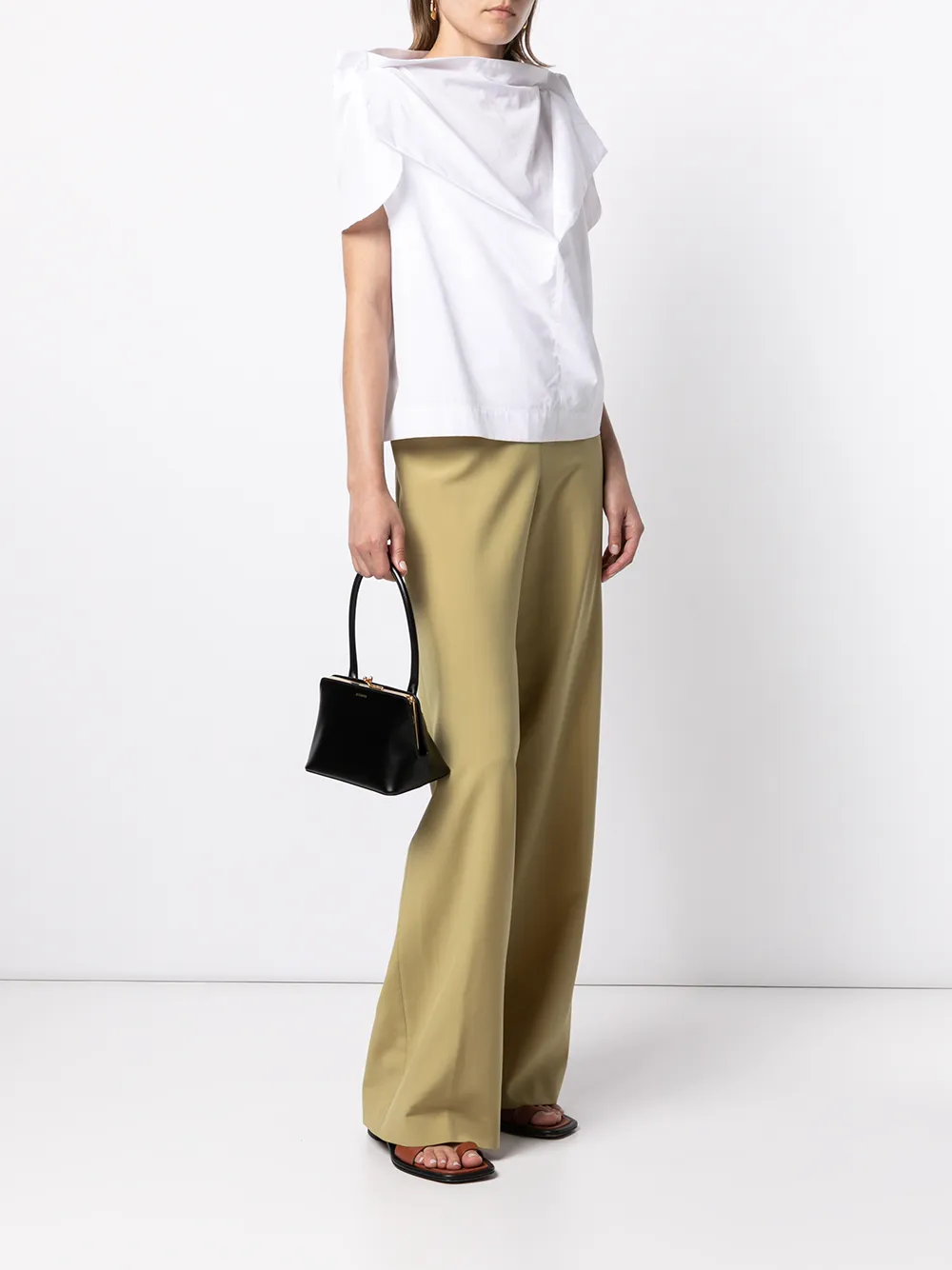 Image 2 of Jil Sander straight-leg tailored trousers
