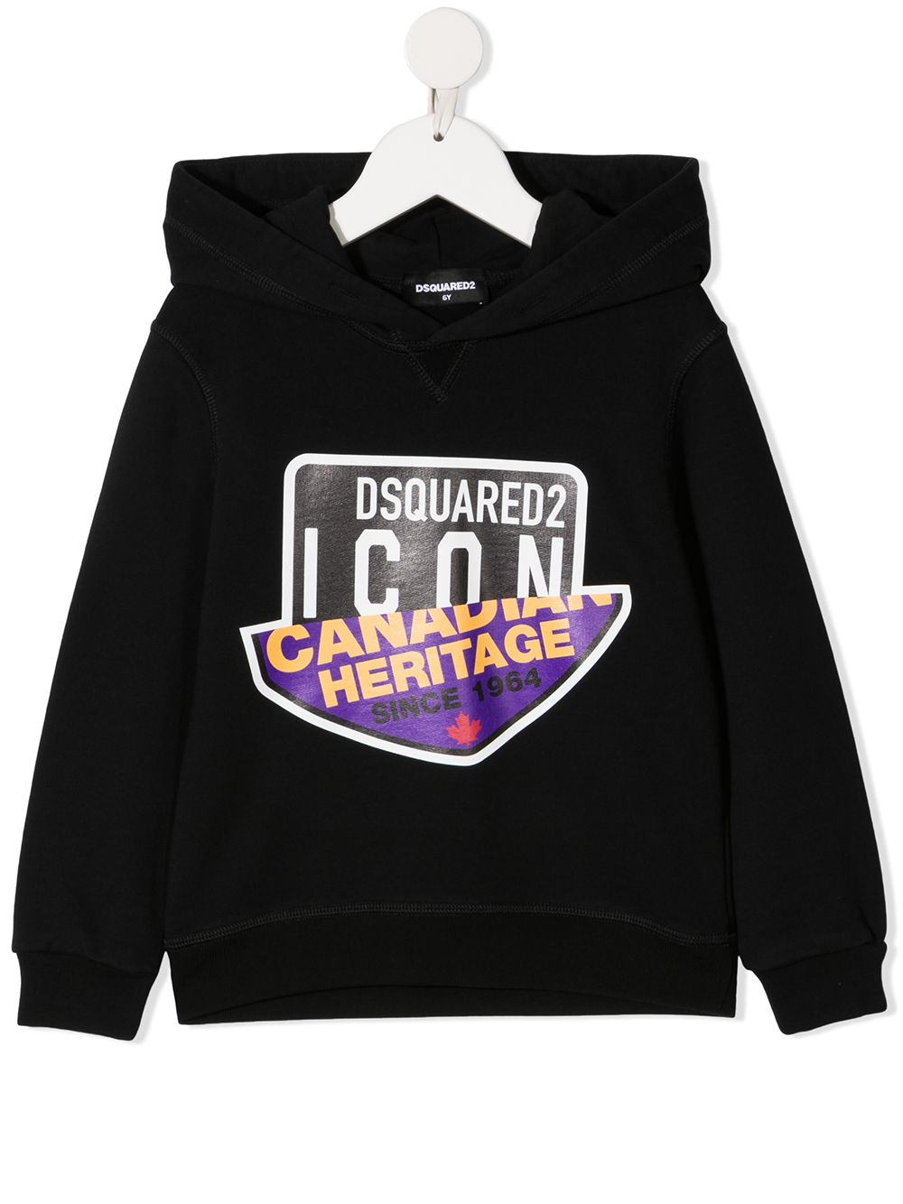 фото Dsquared2 kids худи с длинными рукавами и логотипом