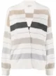 Image 1 of Brunello Cucinelli striped knit cardigan