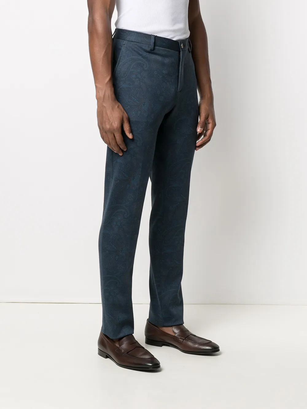 фото Etro брюки с принтом пейсли