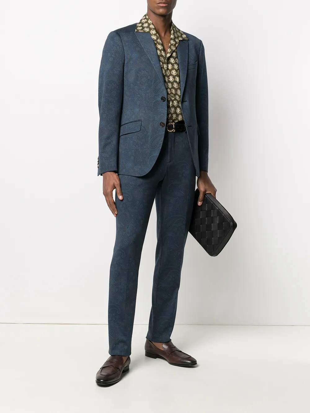 фото Etro брюки с принтом пейсли